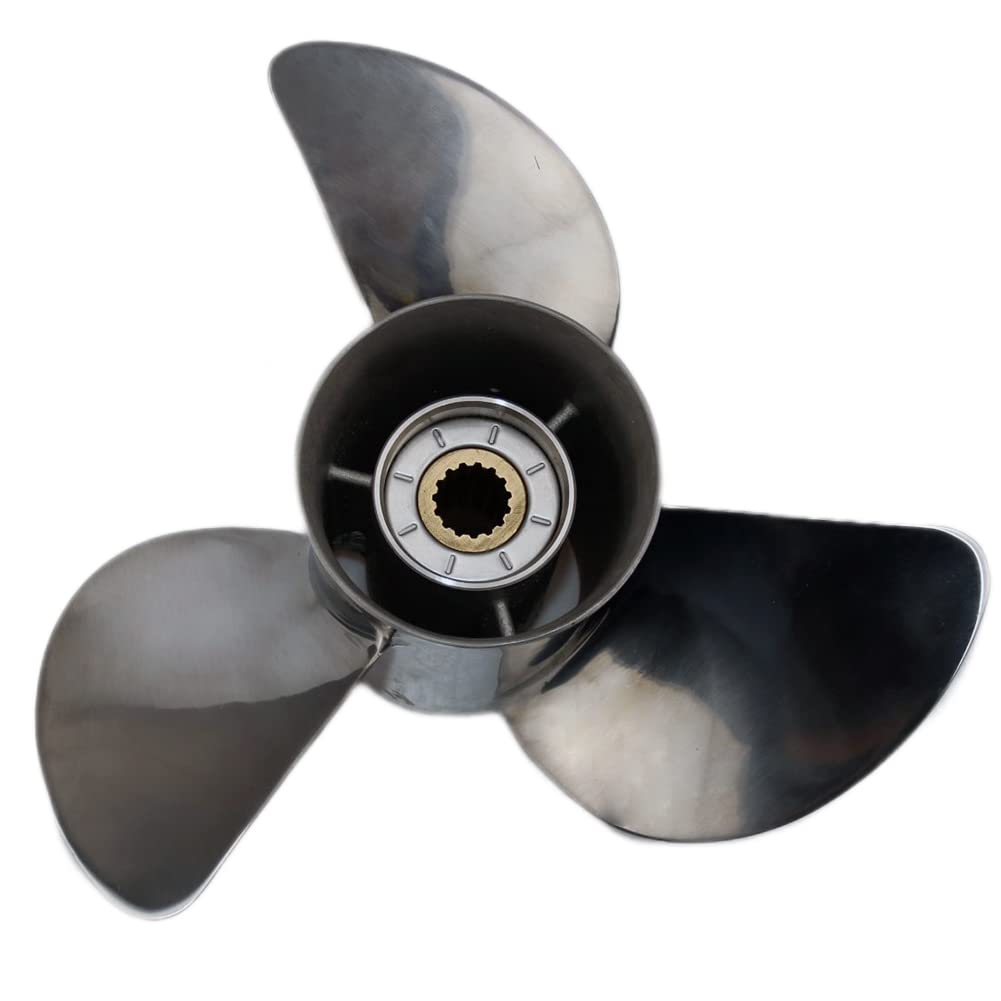 Amazon.co.jp: Boatman 13x19 ステンレススチール 船外プロペラ